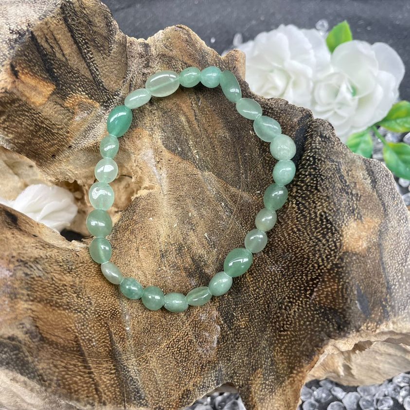 Aventurine - Bracelet pierres roulées