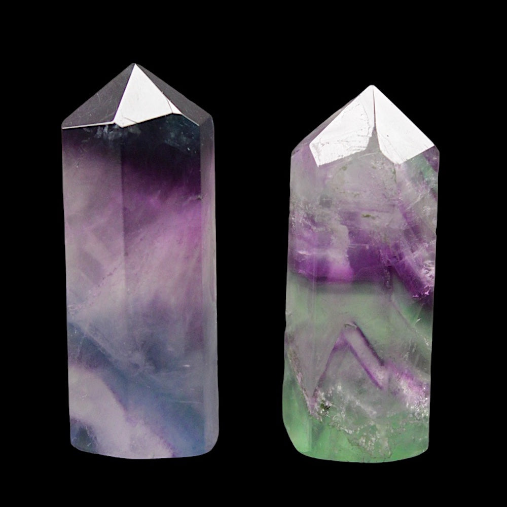 POINTES DE FLUORITE