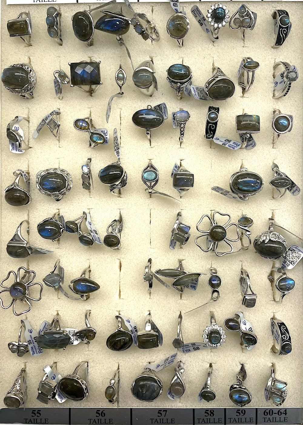 Bagues Labradorite