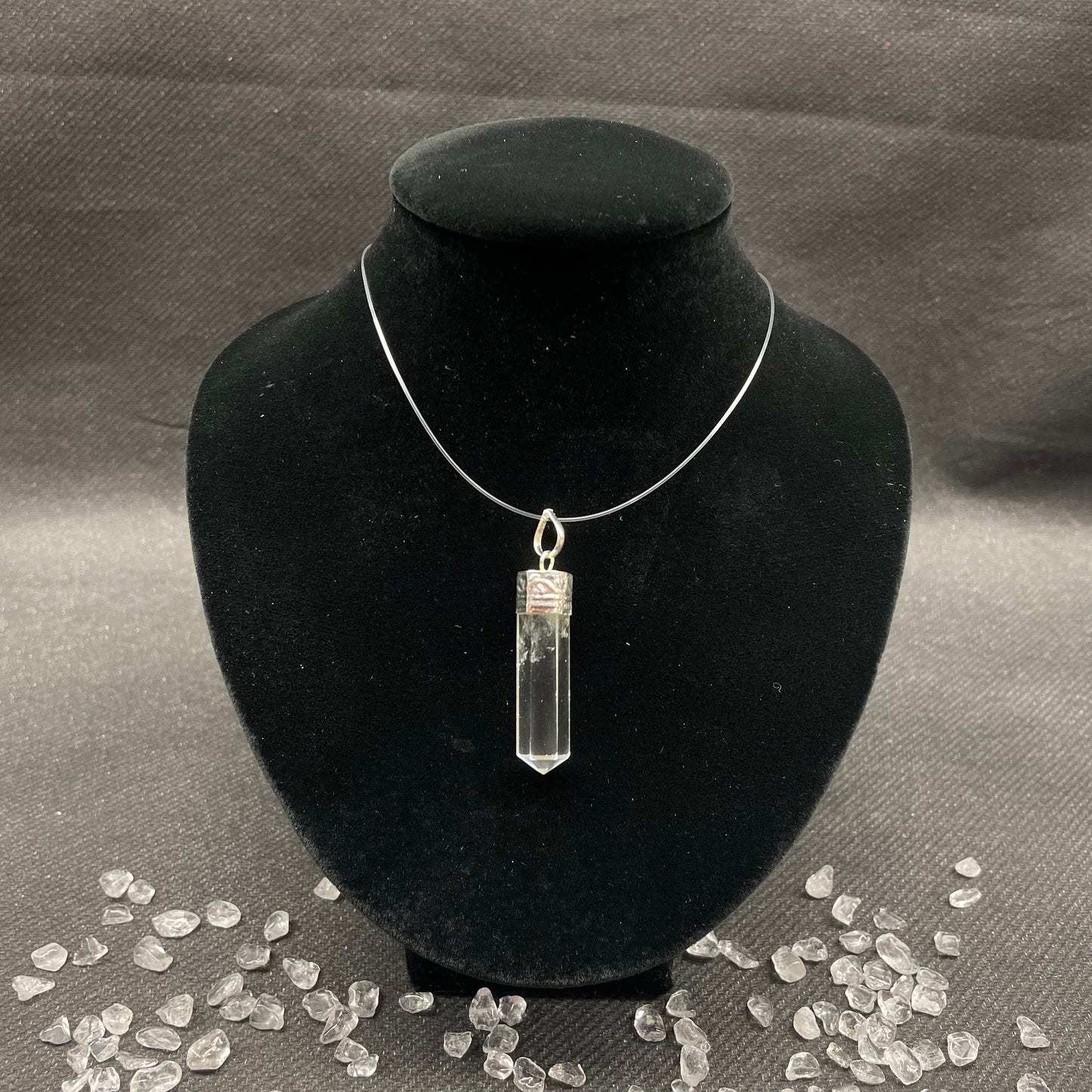 Pointe de cristal de roche - Pendentifs
