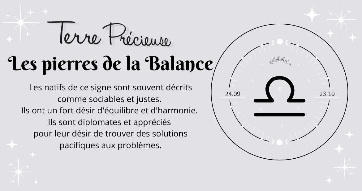 Les pierres de la Balance