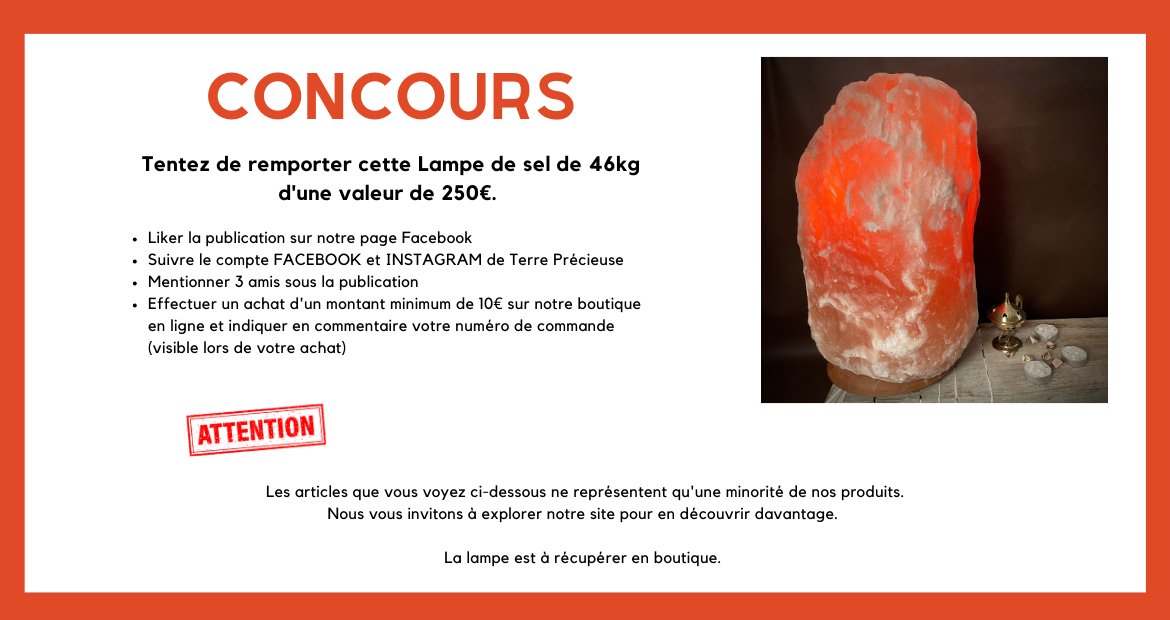 Concours Lampe de Sel