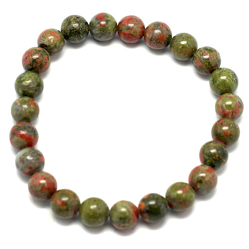 Bracelet perles Unakite - Terre Precieuse
