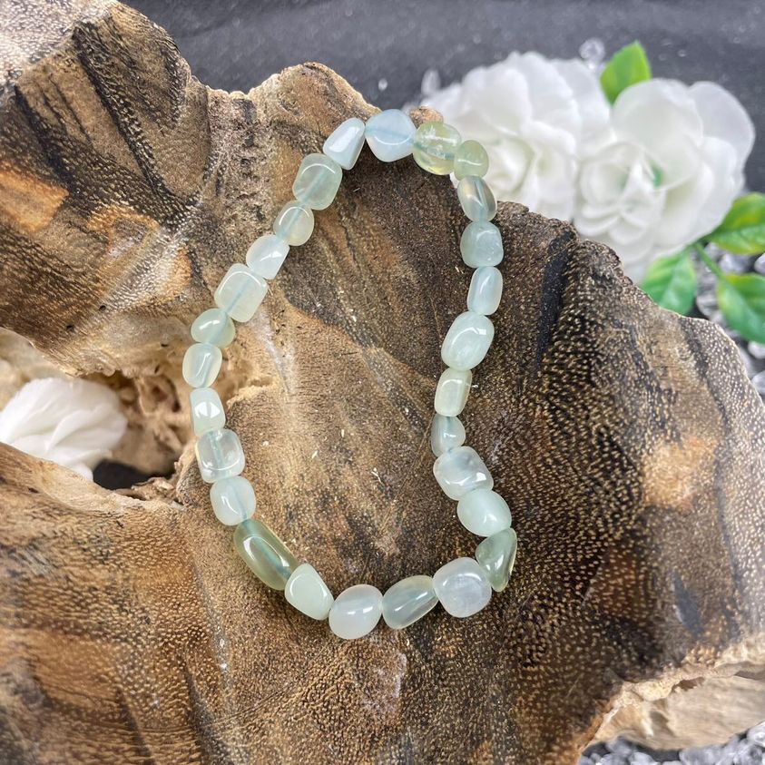 Jade - Bracelet pierres roulées