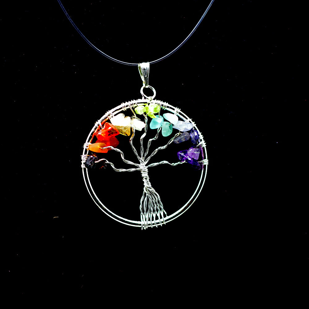 PENDENTIFS ARBRE DE VIE & CHAKRAS