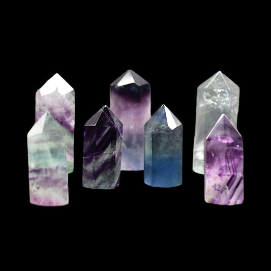 POINTES DE FLUORITE