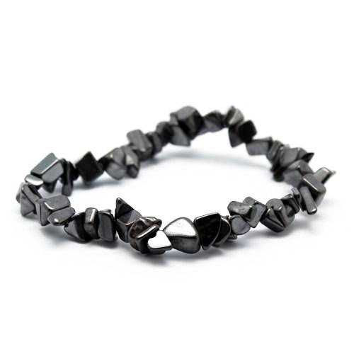 Bracelet baroque Hématite - Terre Precieuse