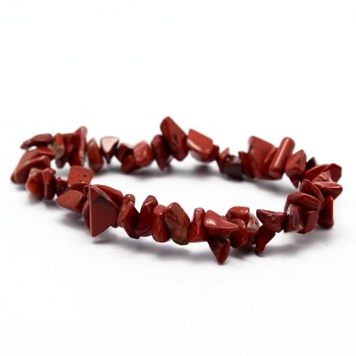 Bracelet baroque Jaspe Rouge - Terre Precieuse