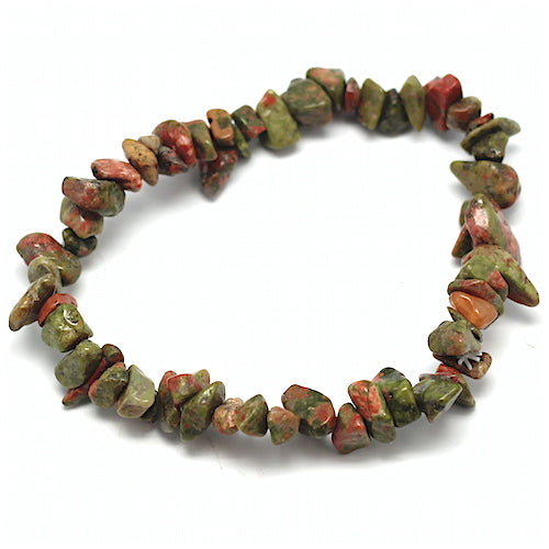 Bracelet baroque Unakite - Terre Precieuse