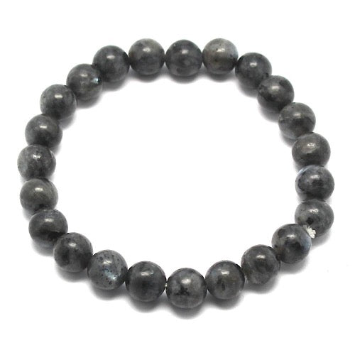 Bracelet perles Larvikite - Terre Precieuse