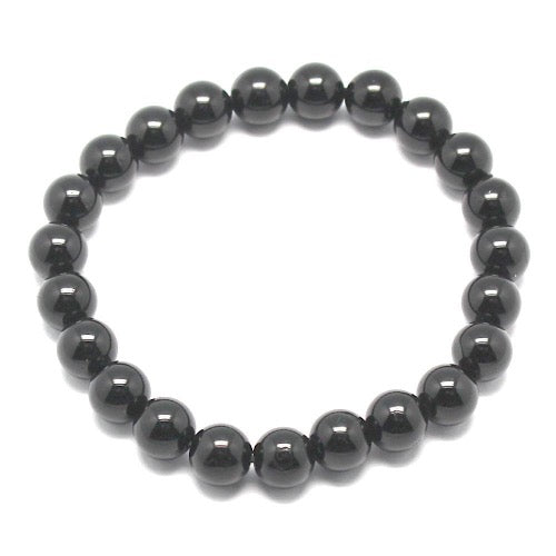 Bracelet perles Obsidienne Oeil Céleste - Terre Precieuse