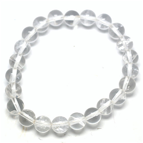 Bracelet perles Cristal de Roche - Terre Precieuse