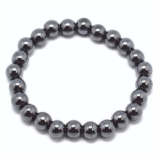 Bracelet perles Hématite - Terre Precieuse