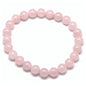 Bracelet perles Quartz Rose - Terre Precieuse