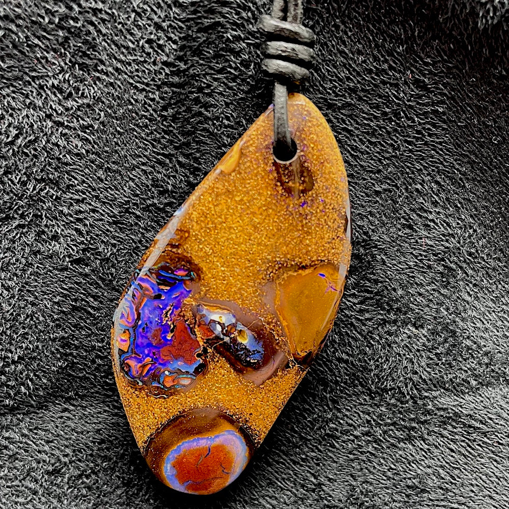 Pendentif Opale boulder 1